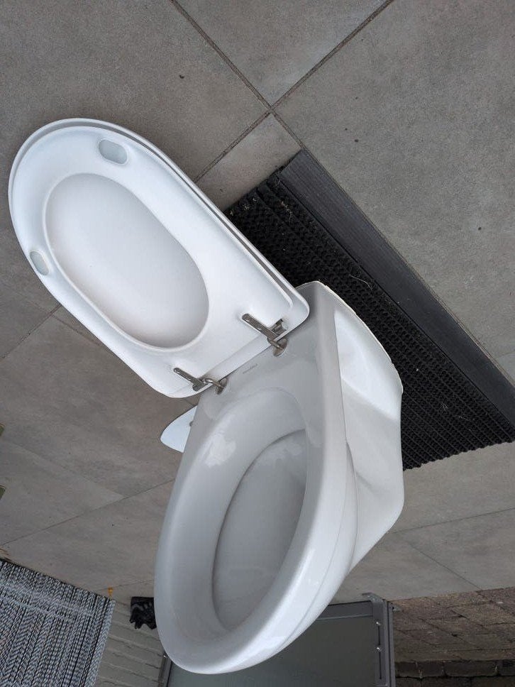 Villeroy & Boch wandcloset  diep 53cm, Ophalen, Zo goed als nieuw, Toilet