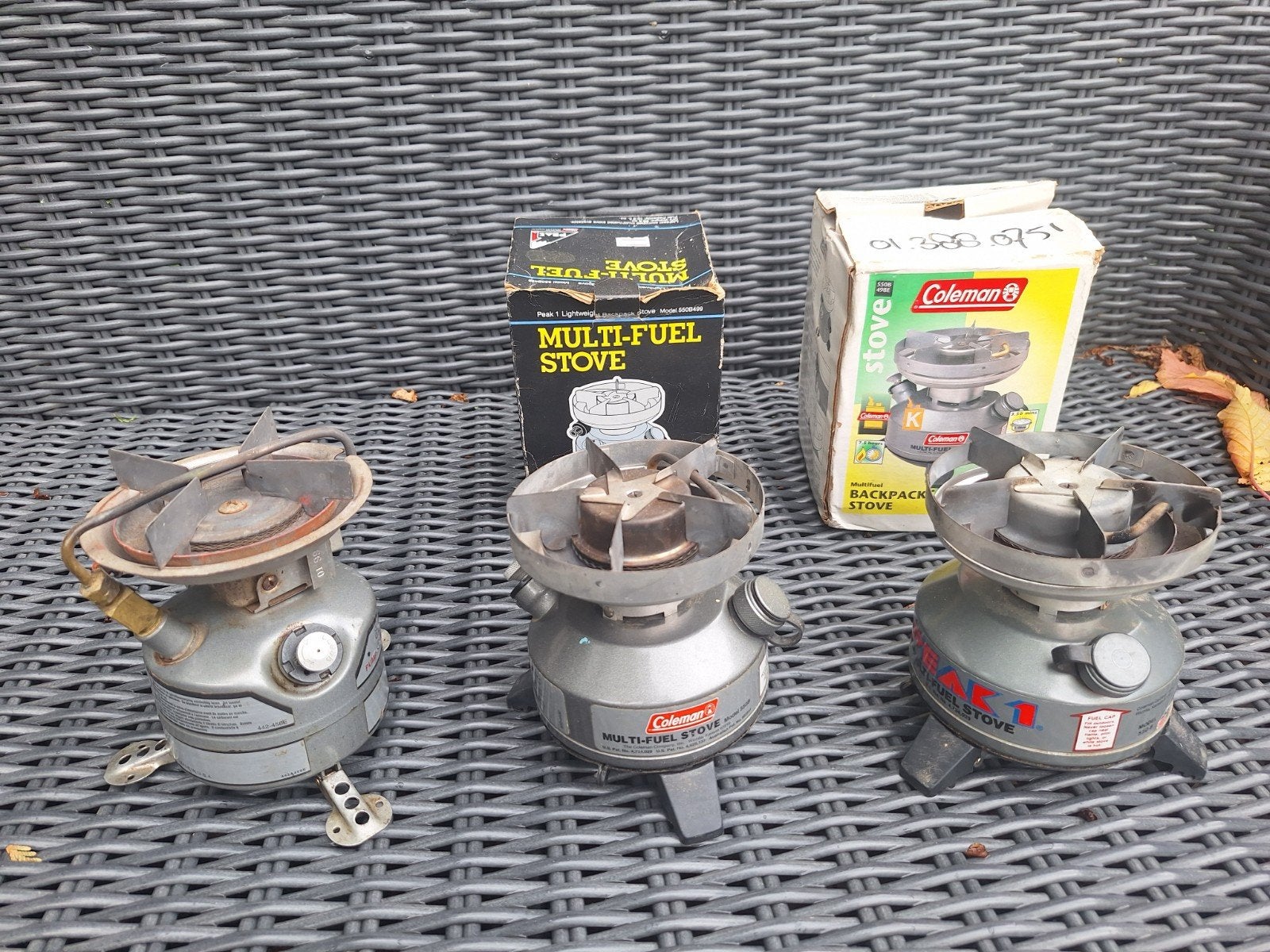 3x coleman branders - klein prijsje, Ophalen of Verzenden