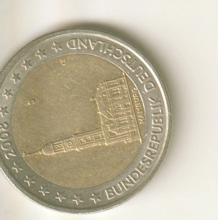 2 euro 2008 j duitsland, Postzegels en Munten, Munten | Europa | Euromunten, Verzenden, Duitsland, 2 euro