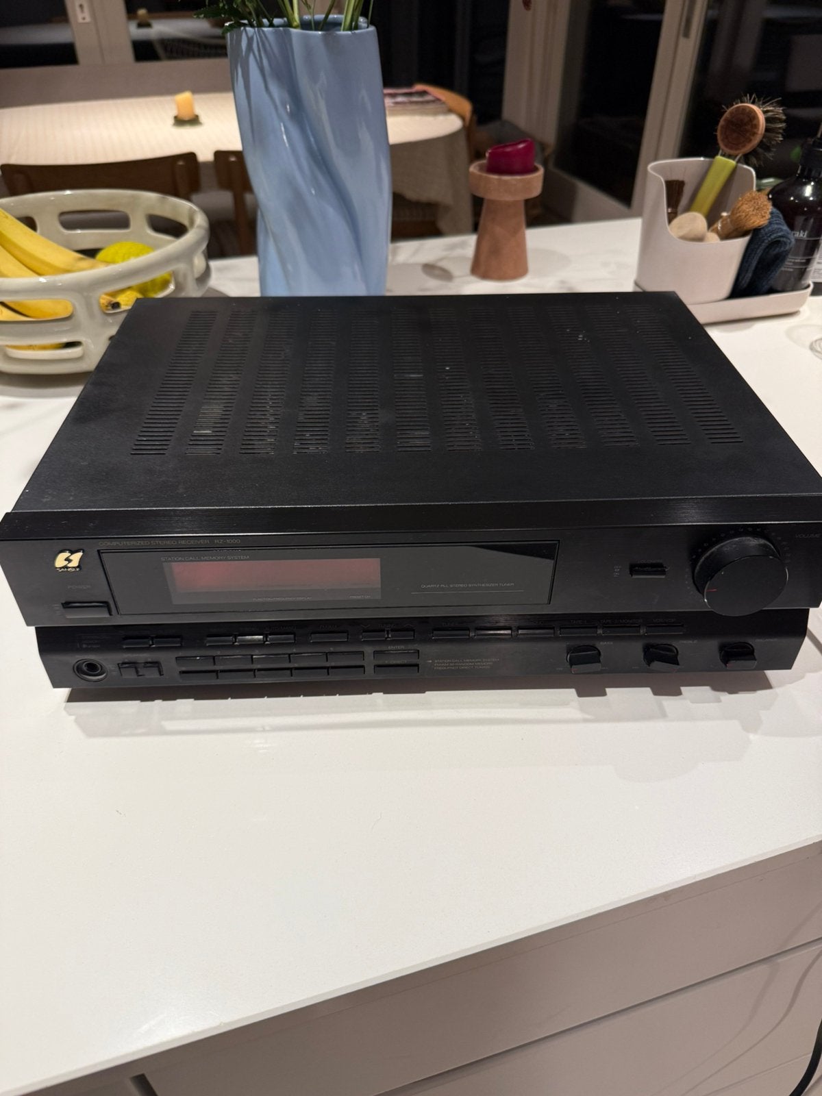 Sansui versterker receiver, Ophalen of Verzenden, Zo goed als nieuw, 120 watt of meer, Overige merken