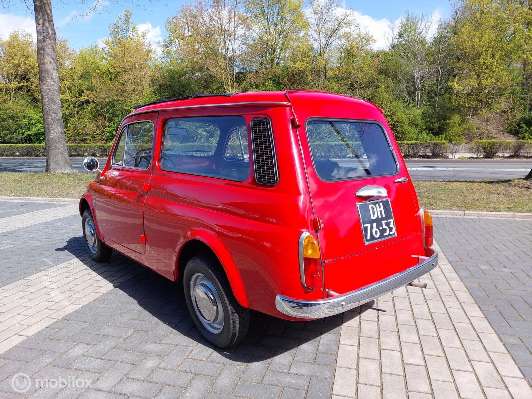 Fiat 500 Station 120 Autobianchi Giardinera, suïcide doors, foto 6