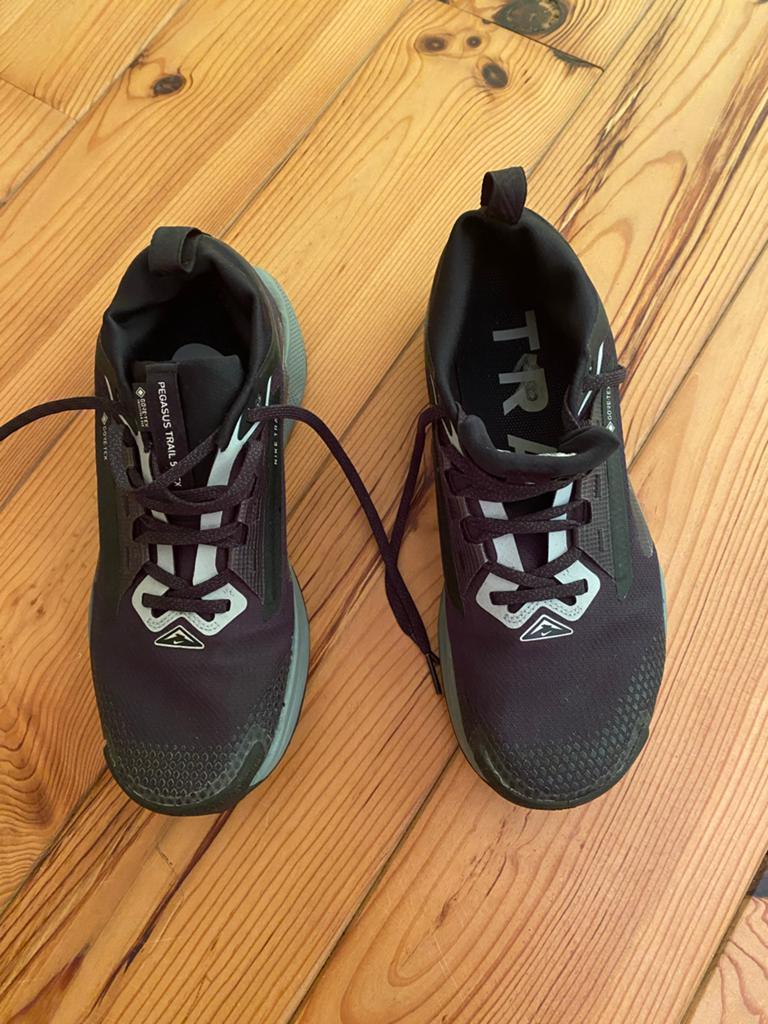 Nike pegasus trail gtx, maat 41, dames, 26,5 cm, zwart, Ophalen of Verzenden, Zo goed als nieuw, Hardlopen, Hardloopschoenen