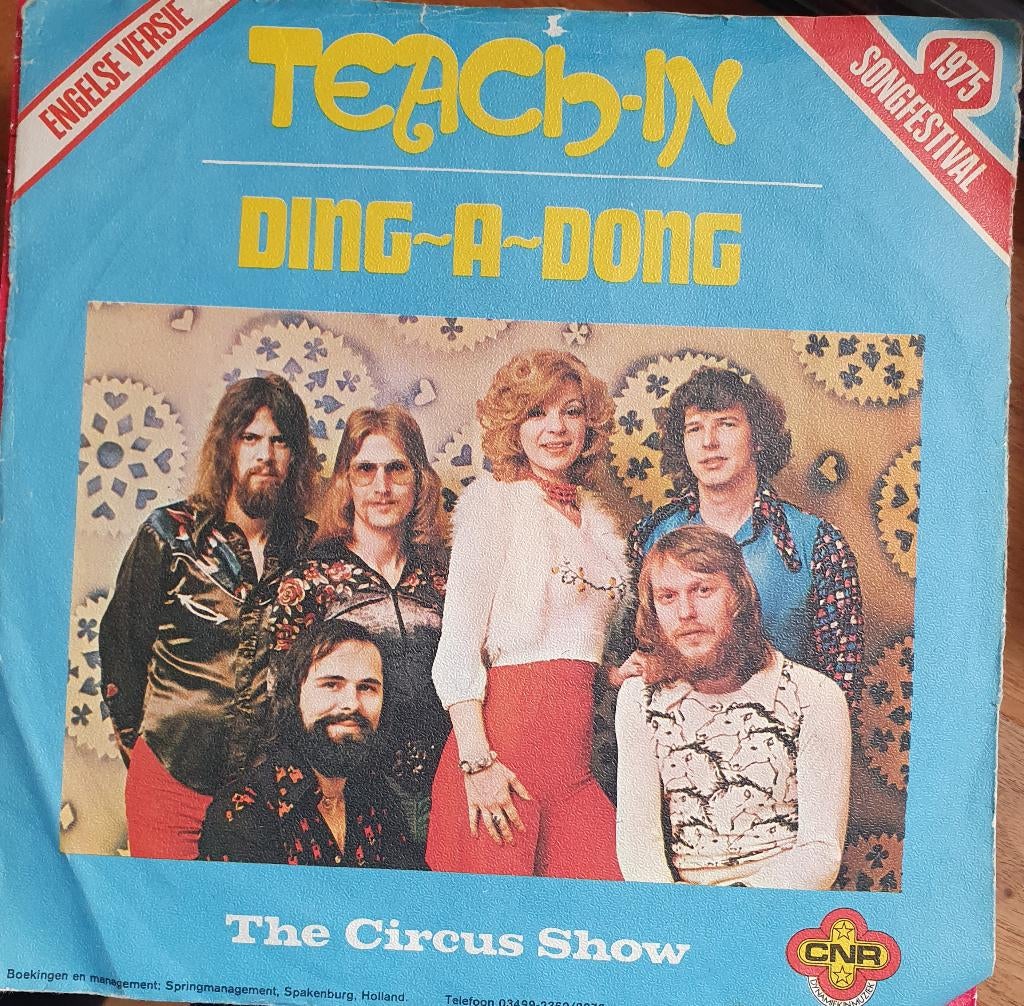 Teach In - Ding A Dong (Engelse versie), Gebruikt, 7 inch, Single, Ophalen of Verzenden