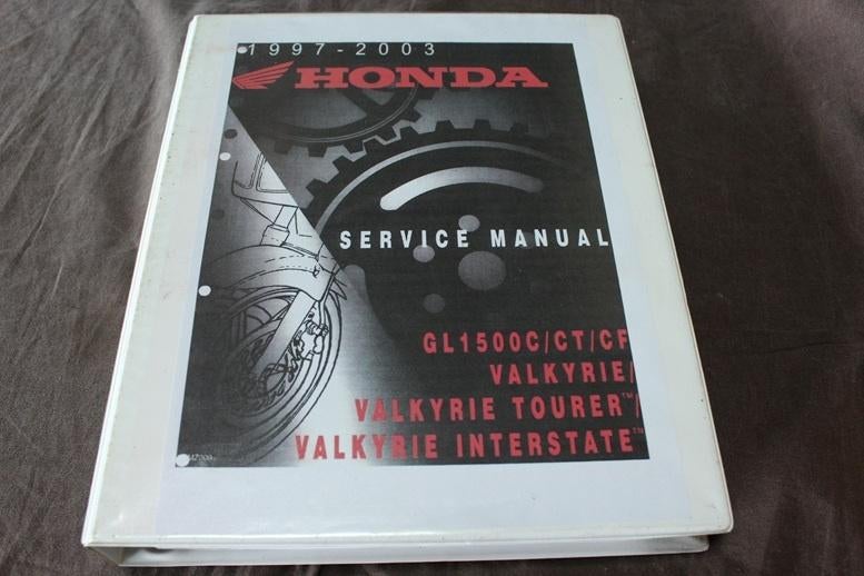 Honda GL1500 C CT CF Valkyrie 1997-2003 werkplaatsboek, Motoren, Handleidingen en Instructieboekjes, Ophalen of Verzenden, Honda