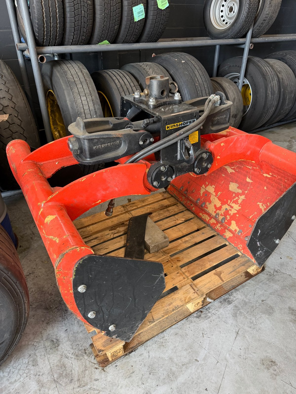 Kinshofer Sloopgrijper / Sorteergrijper - Max. 2000 kg, Ophalen
