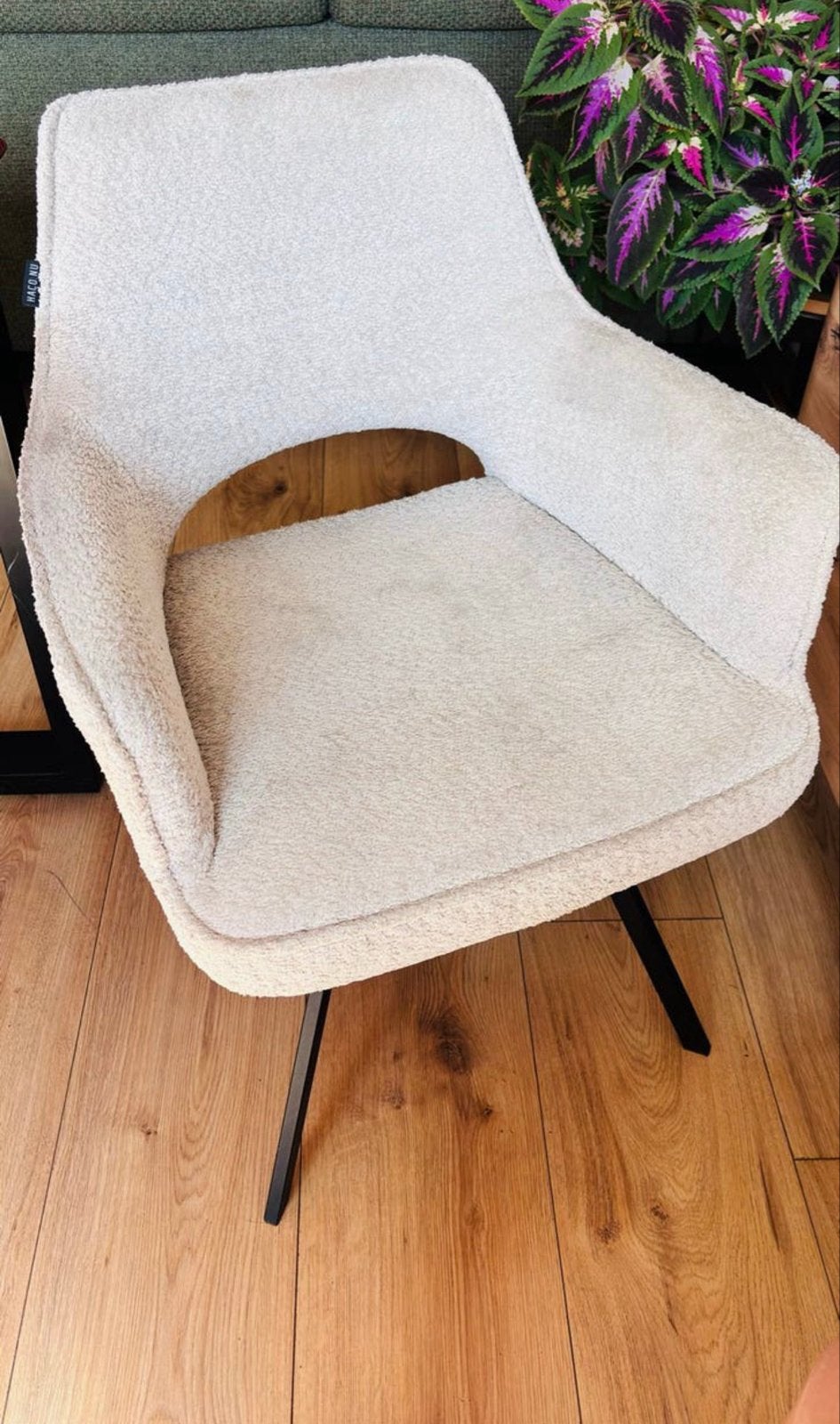 2x Haco beige stoelen - Zo goed als nieuw, Twee, Overige kleuren, Ophalen of Verzenden, Zo goed als nieuw