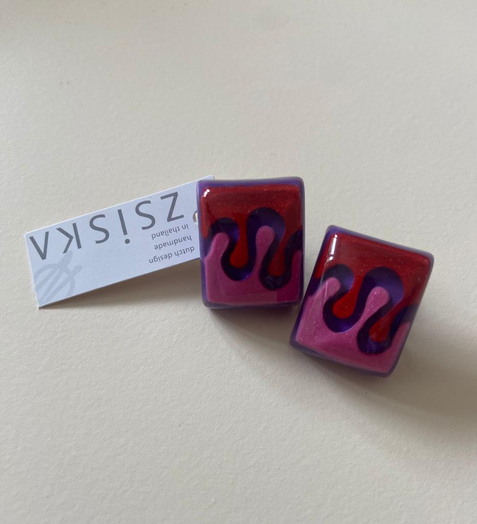 Zsiska oorbellen nieuw!, Ophalen of Verzenden, Nieuw, Overige materialen