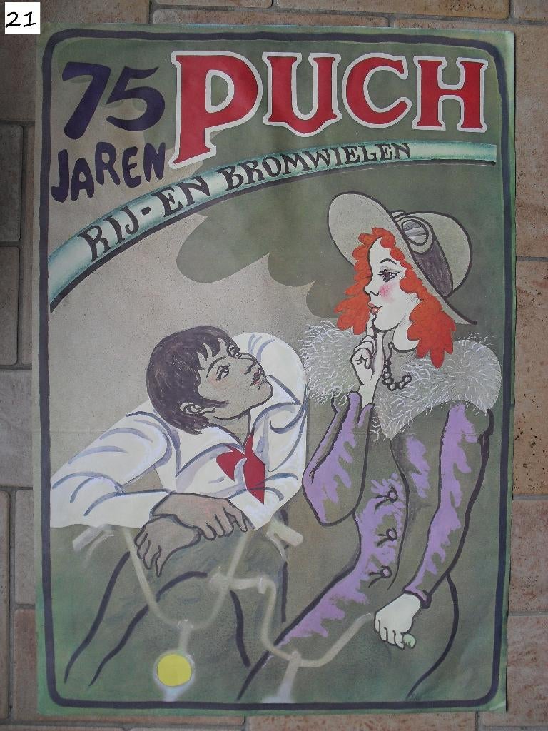 puch posters en tekeningen, Ophalen of Verzenden, Zo goed als nieuw, Overige typen