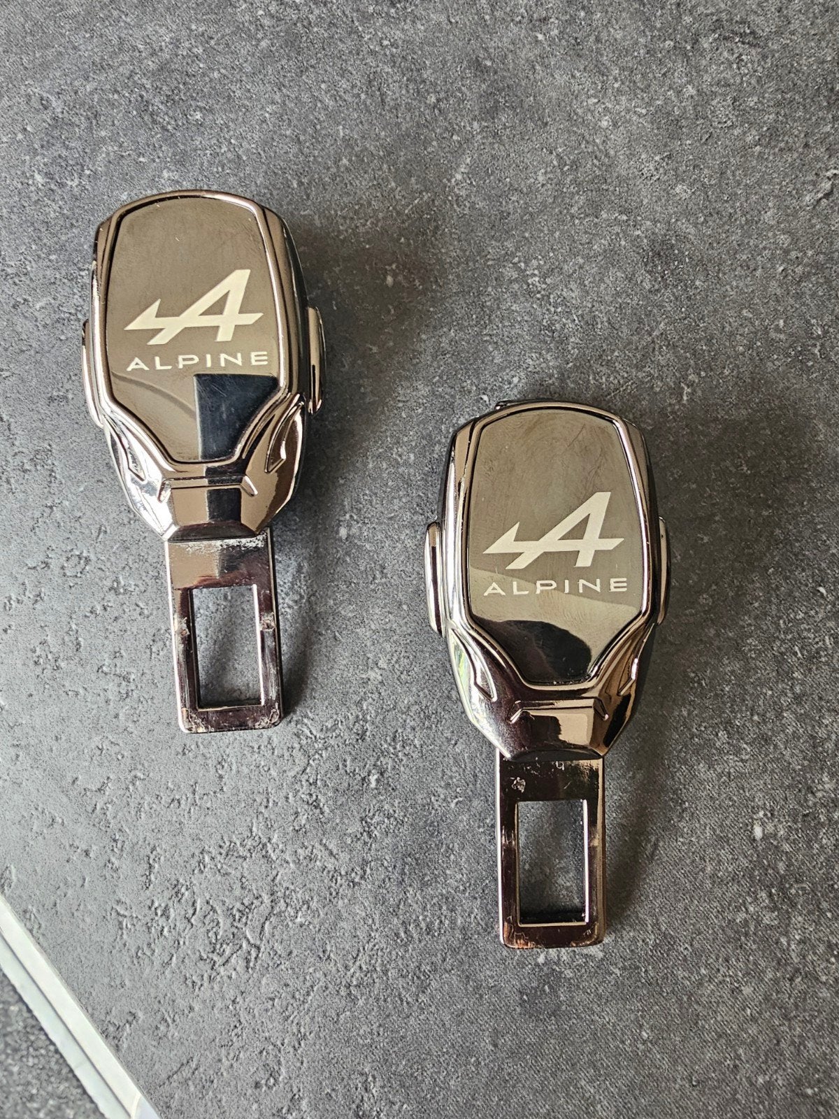 Renault Alpine Gordelgesp Verlengstukken (2 stuks), Ophalen of Verzenden, Zo goed als nieuw