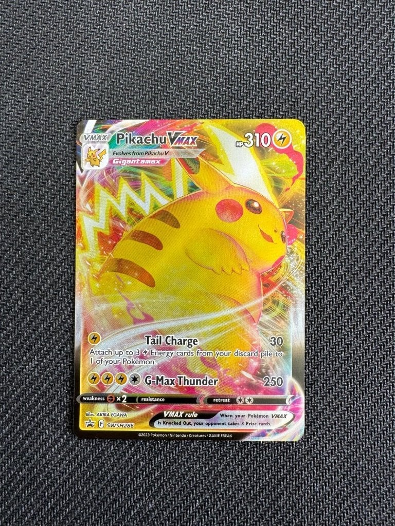 Pikachu Vmax swsh286 - Promo, Hobby en Vrije tijd, Ophalen of Verzenden, Nieuw, Losse kaart