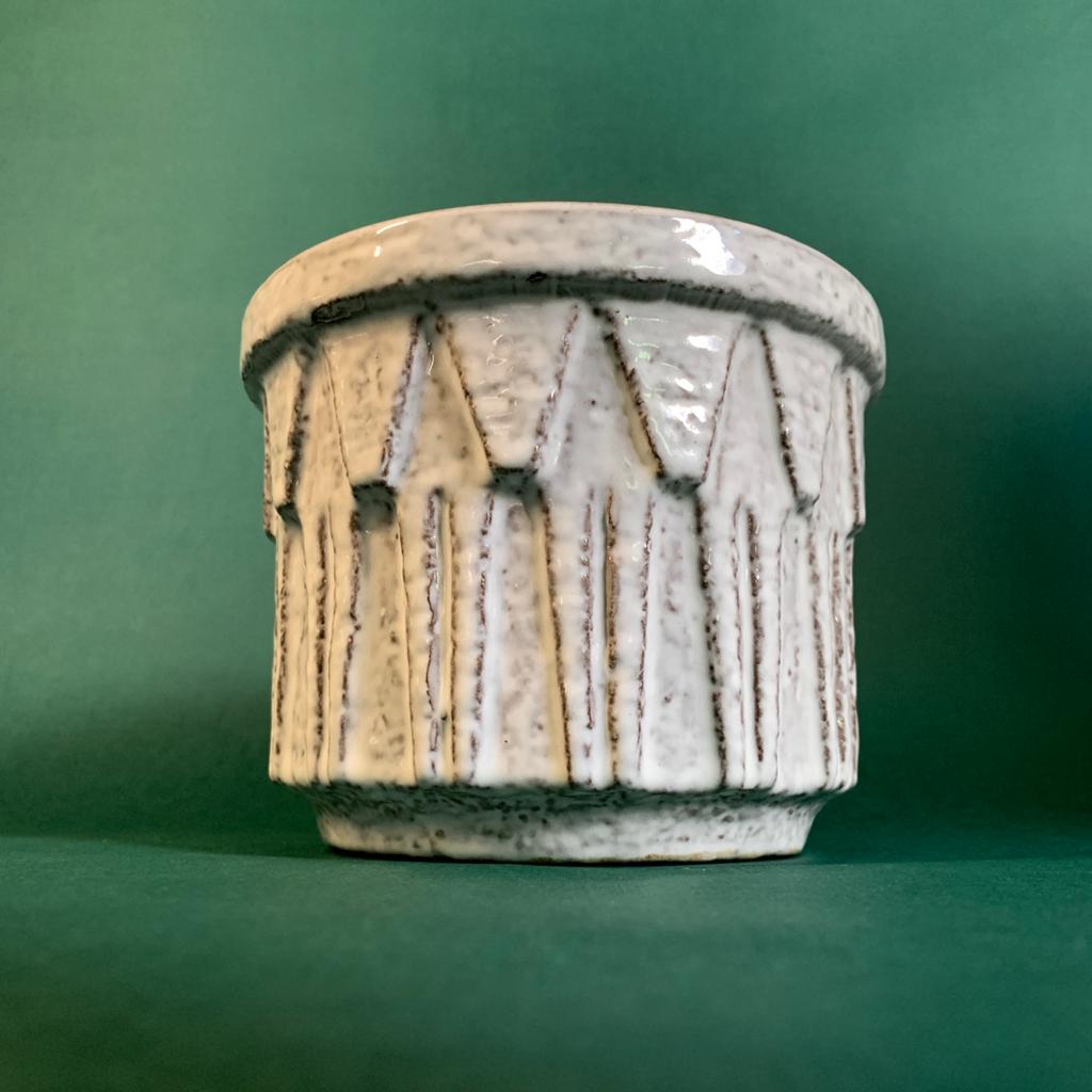 Vintage Ceramano Keramik bloempot 1960’s West Germany, Antiek en Kunst, Antiek | Keramiek en Aardewerk, Ophalen of Verzenden