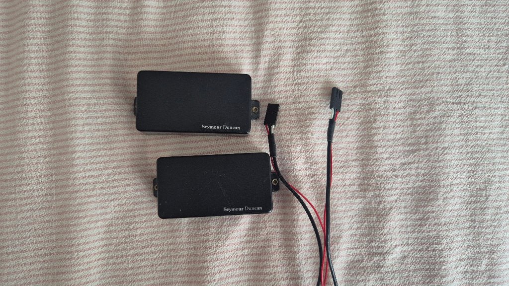 Seymour Duncan blackouts set, Muziek en Instrumenten, Verzenden, Gebruikt, Elektrische gitaar