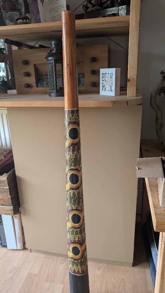 Didgeridoo, Muziek en Instrumenten, Blaasinstrumenten | Didgeridoos, Ophalen, Gebruikt