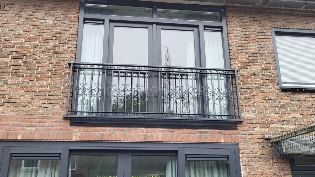 Frans balkon hekwerk op maat, Tuin en Terras, Ophalen, Nieuw, IJzer, Tuinhek