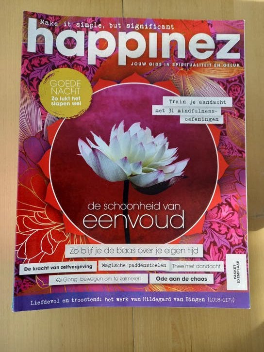 Happinez tijdschriften - Lichaam en Geest, Ophalen of Verzenden, Gelezen, Lichaam en Geest