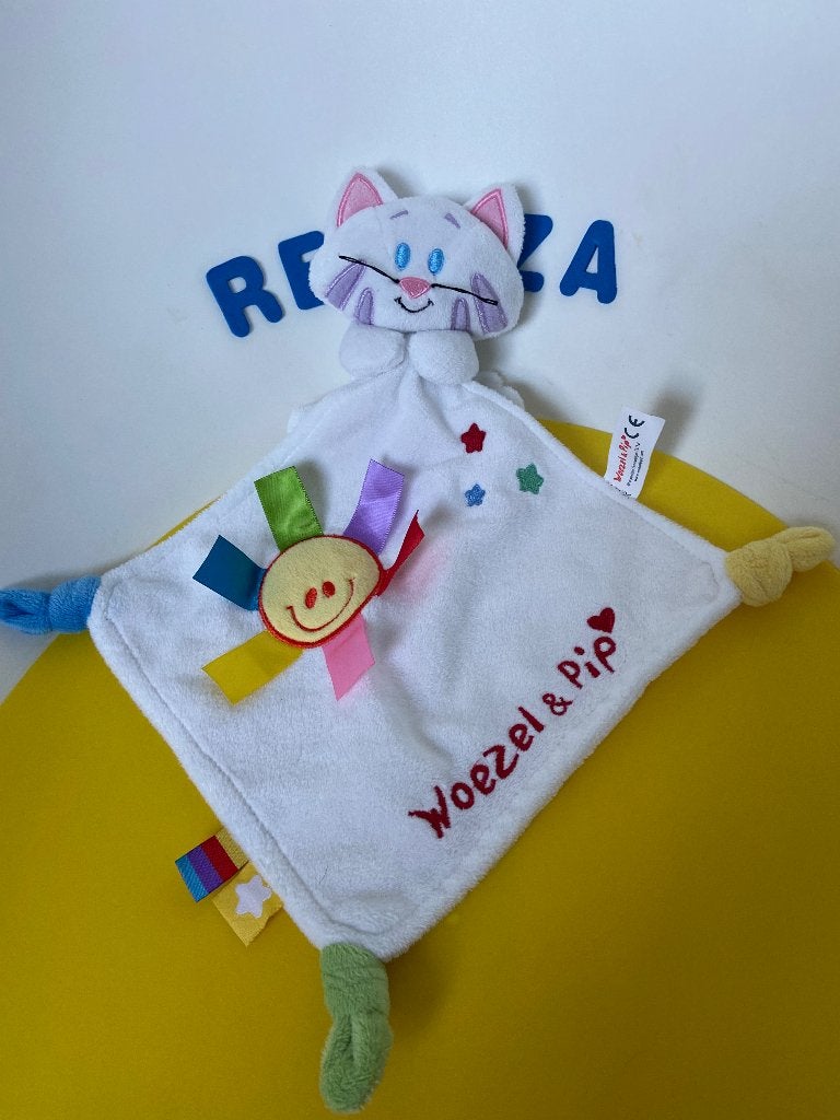 K2826 Tiamo woezel en pip doekje buurpoes, Ophalen of Verzenden, Zo goed als nieuw, Overige typen