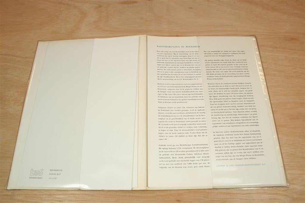 L&S Keurdrukken 8 — Rastergrenzen in Boekdruk — Compleet, Antiek en Kunst, Kunst | Litho's en Zeefdrukken, Ophalen of Verzenden