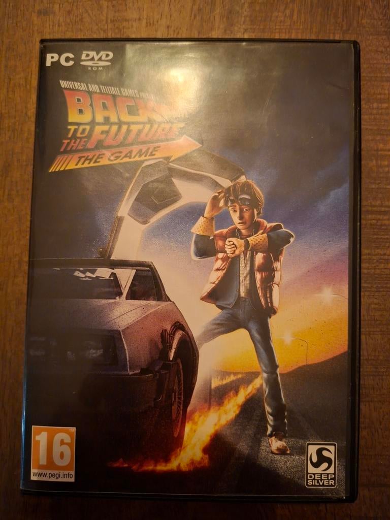 Back to the Future The Game PC – compleet – zeldzaam, Spelcomputers en Games, 1 speler, Zo goed als nieuw, Vanaf 16 jaar, Ophalen