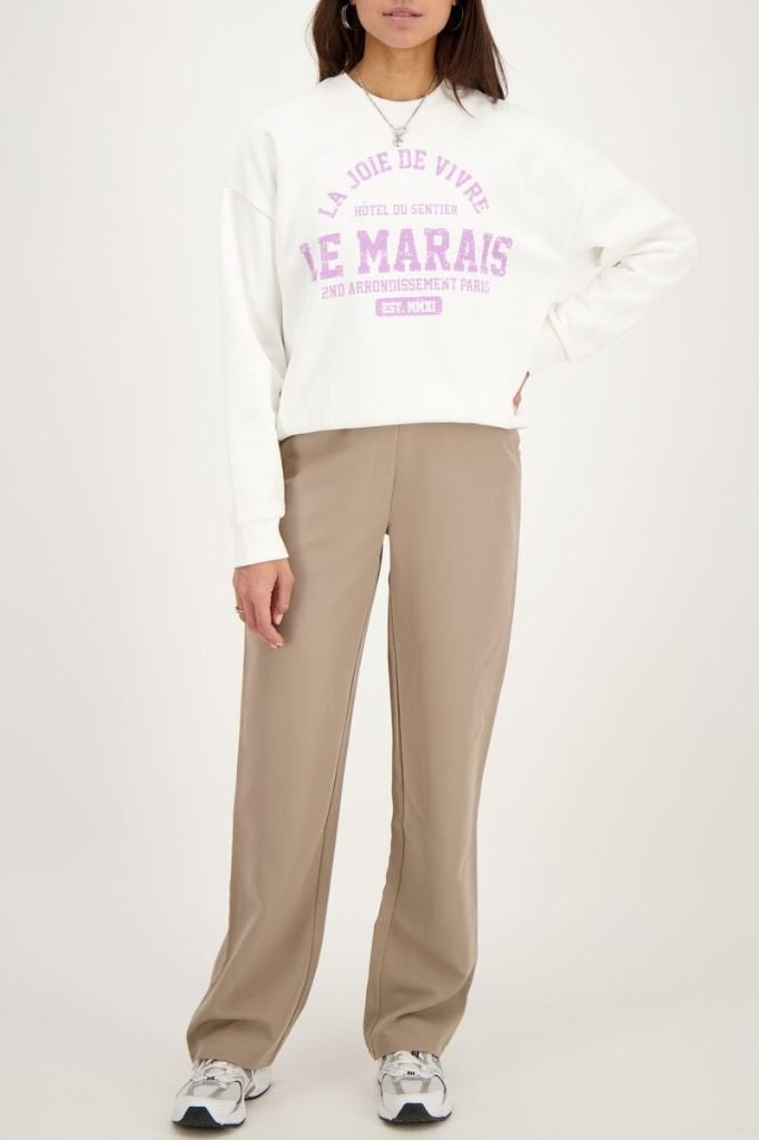 Nieuwe taupe kleurige pantalon van My Jewellery maat S, My Jewellery, Beige, Nieuw, Ophalen of Verzenden