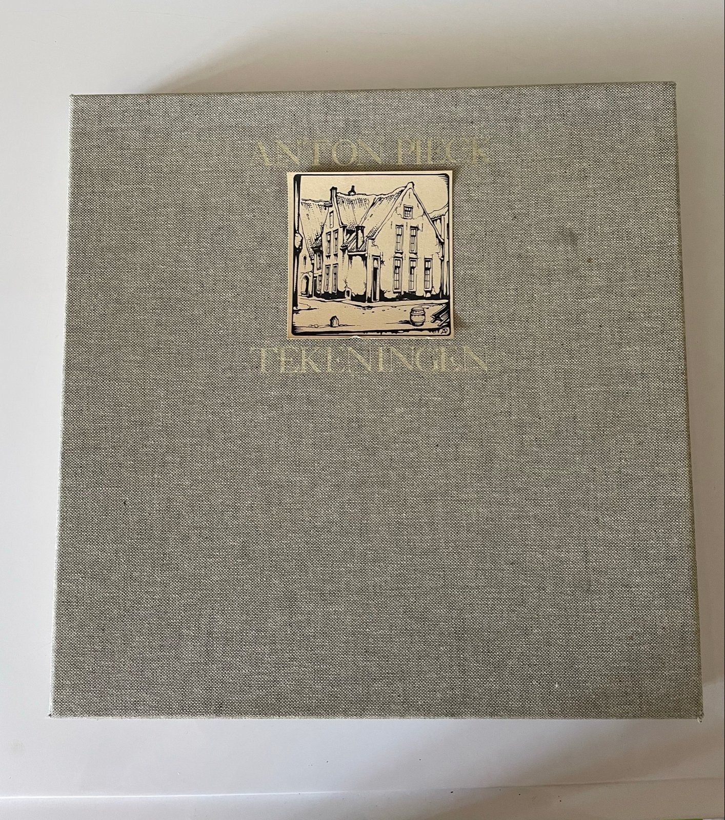 Anton Pieck Tekeningen met Wissellijst, Antiek en Kunst, Ophalen of Verzenden, Tekening, Pentekening, Ingelijst