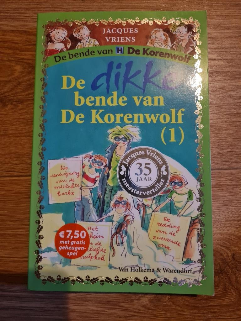Jacques Vriens - Dikke bende van De Korenwolf, Jacques Vriens, Fictie algemeen, Ophalen of Verzenden, Zo goed als nieuw