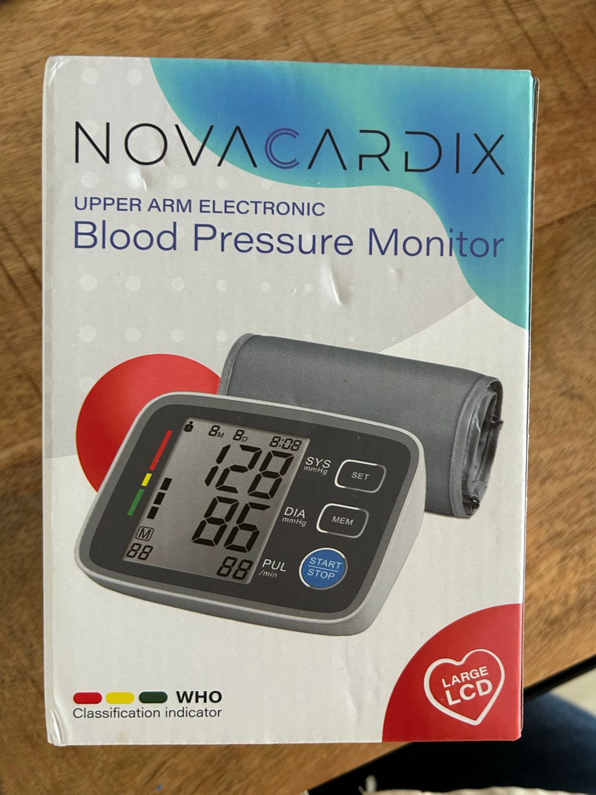 NOVACARDIX Bloeddrukmeter - Slechts 1x gebruikt, Ophalen of Verzenden, Zo goed als nieuw, Overige typen