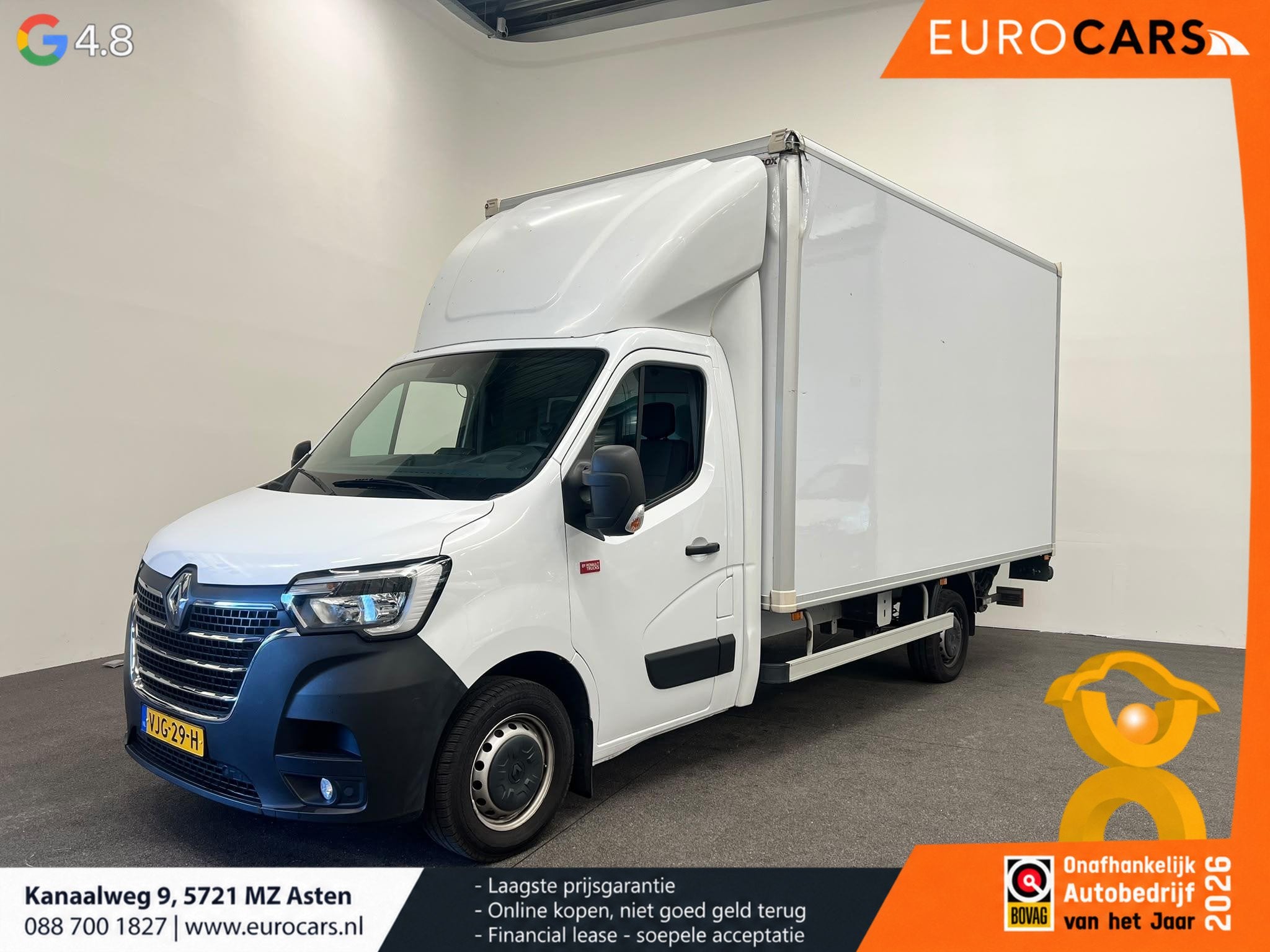 Renault Master T35 2.3 150PK Automaat Bakwagen Laadklep Meub, Stof, Gebruikt, 4 cilinders, 150 pk