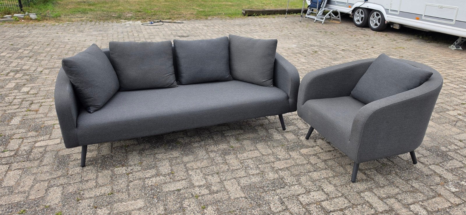 Kees Smit lounge set: bank en stoel - Zo goed als nieuw, Ophalen, Zo goed als nieuw