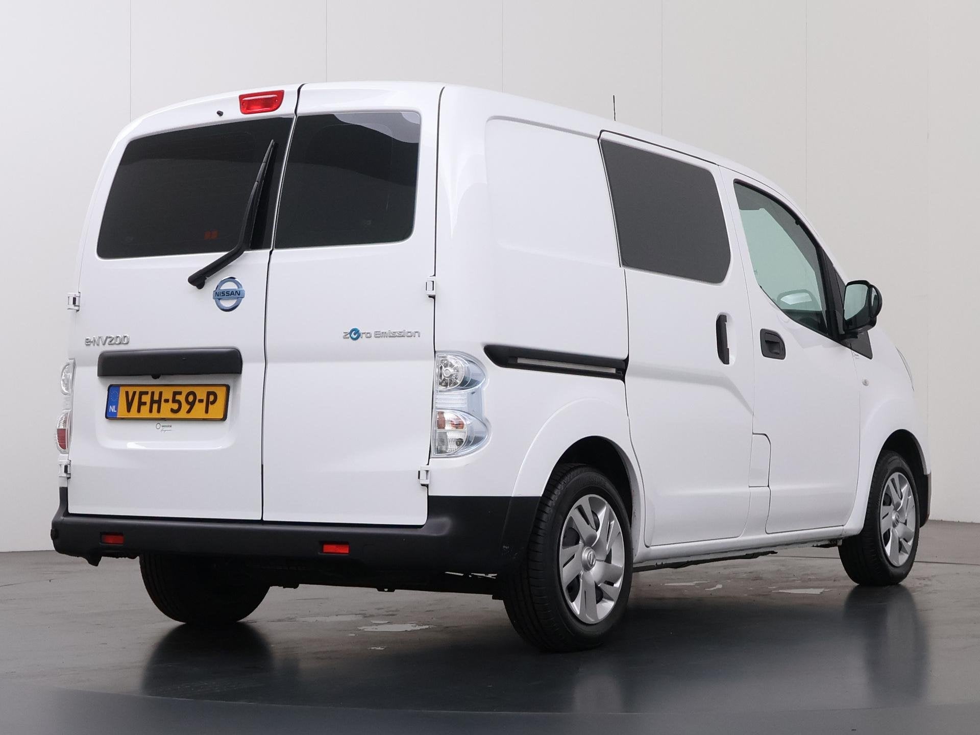 Nissan e-NV200 BUSINESS 40 kWh | SoH 90,5% | CLIMATE CONTROL, Auto's, Gebruikt, Zwart, 450 kg, Wit