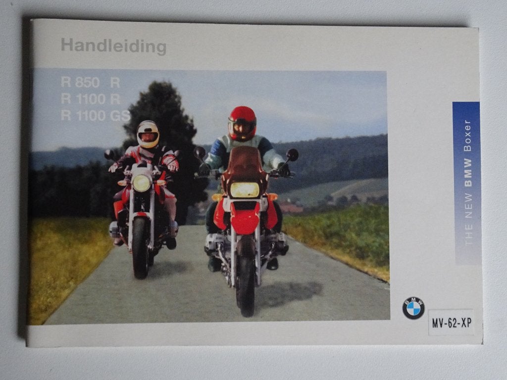 BMW R 850 R, R 1100 R, R 1100 GS Handleiding, Ophalen of Verzenden, Zo goed als nieuw, BMW Motorrad, Merk of Model
