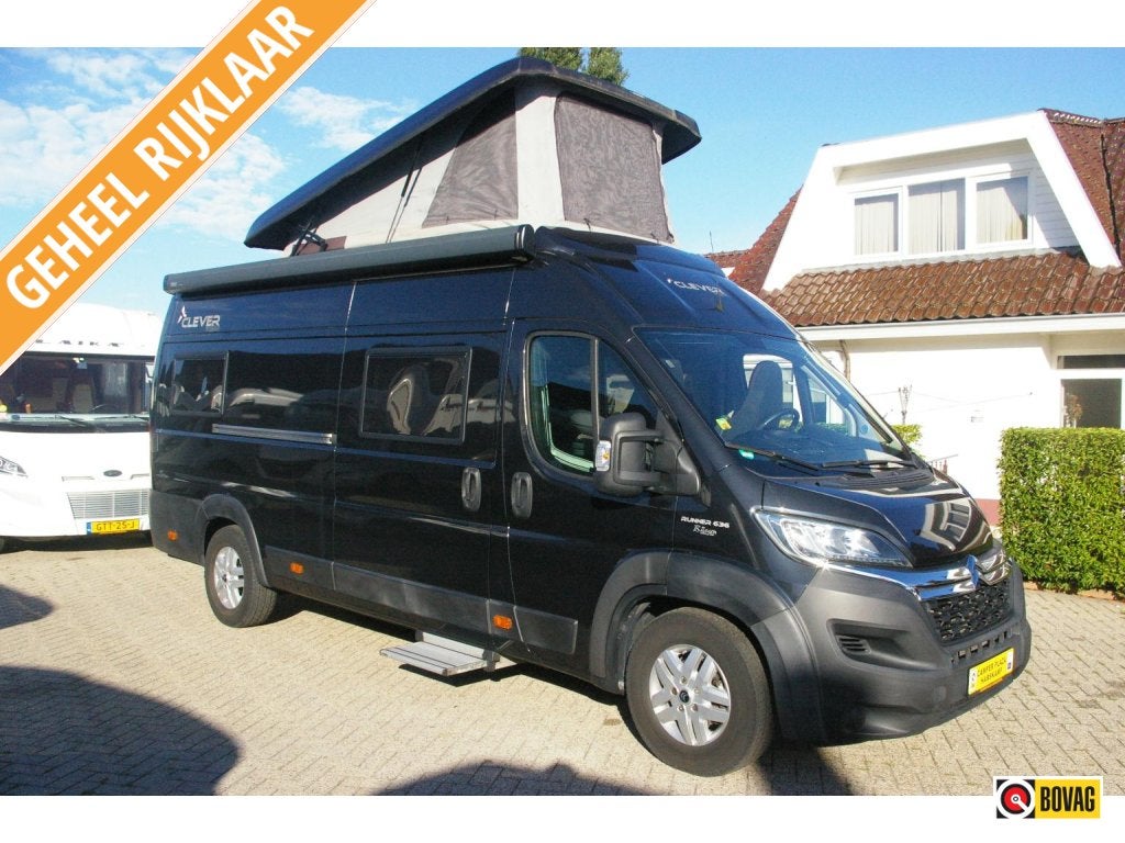 Clever Runner 636 Enkele bedden, Hefdak., Overige merken, Buscamper of Camperbus, Ringverwarming, Koelkast