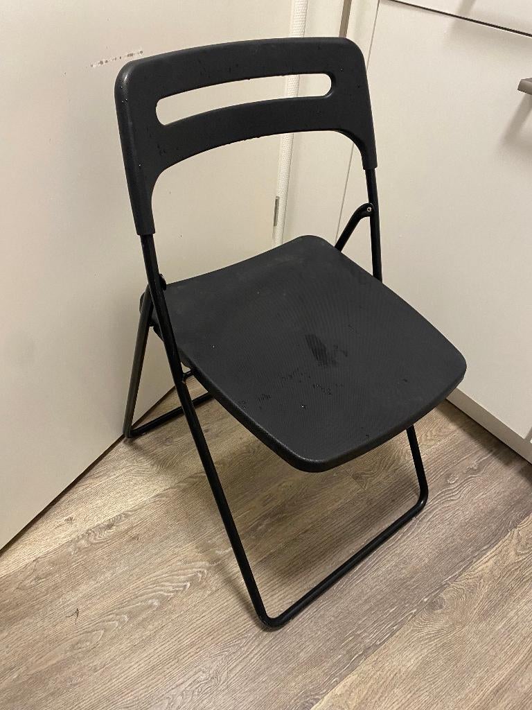 Klapstoel/Folding Chair, Ophalen, Gebruikt, Zwart