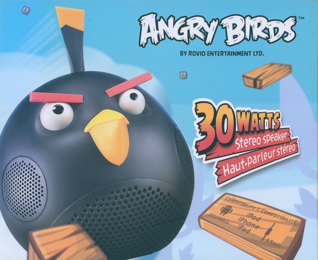 ANGRY BIRDS BLACK BIRD GEAR4 30 WATTS STEREO SPEAKER, Overige merken, Verzenden, Overige typen, Nieuw