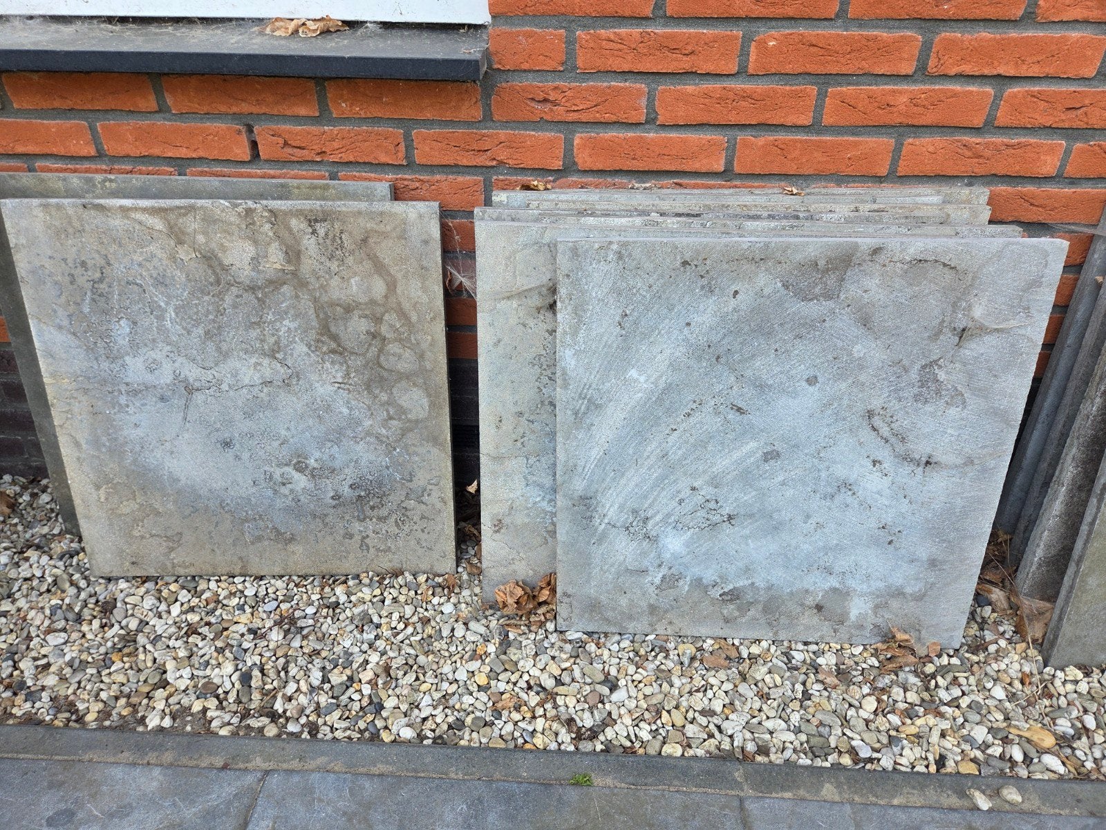 Gebruikte tuintegels - 60x60 cm, Ophalen, Gebruikt, 40 tot 60 cm, 5 tot 10 m²