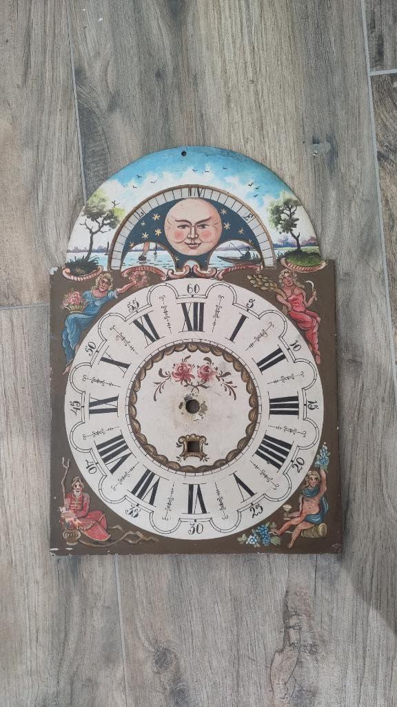 Friese staartklok wijzerplaat, Ophalen