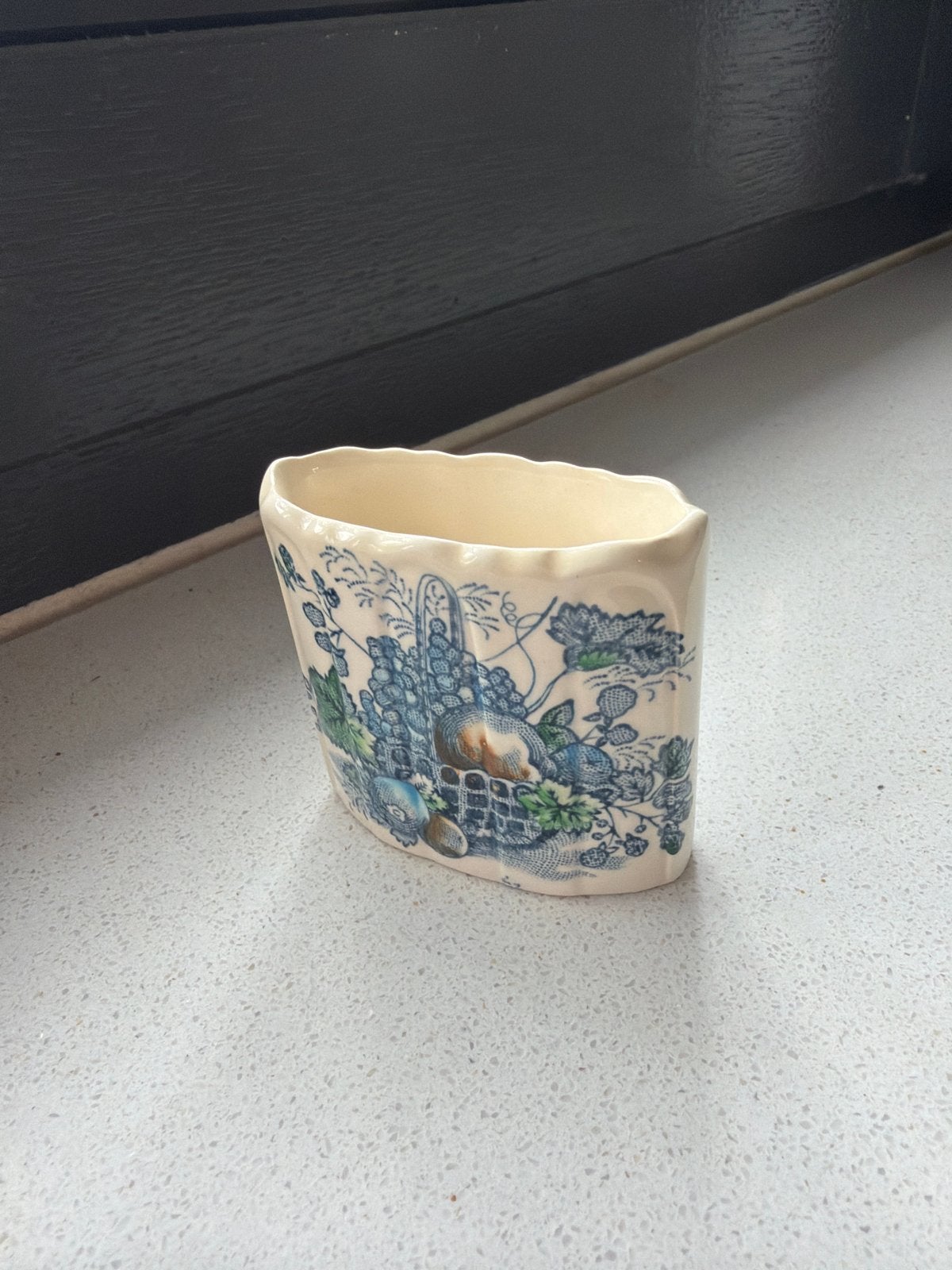 Mason's Patent Ironstone 'Fruit Basket' vaasje, Antiek en Kunst, Antiek | Vazen, Ophalen