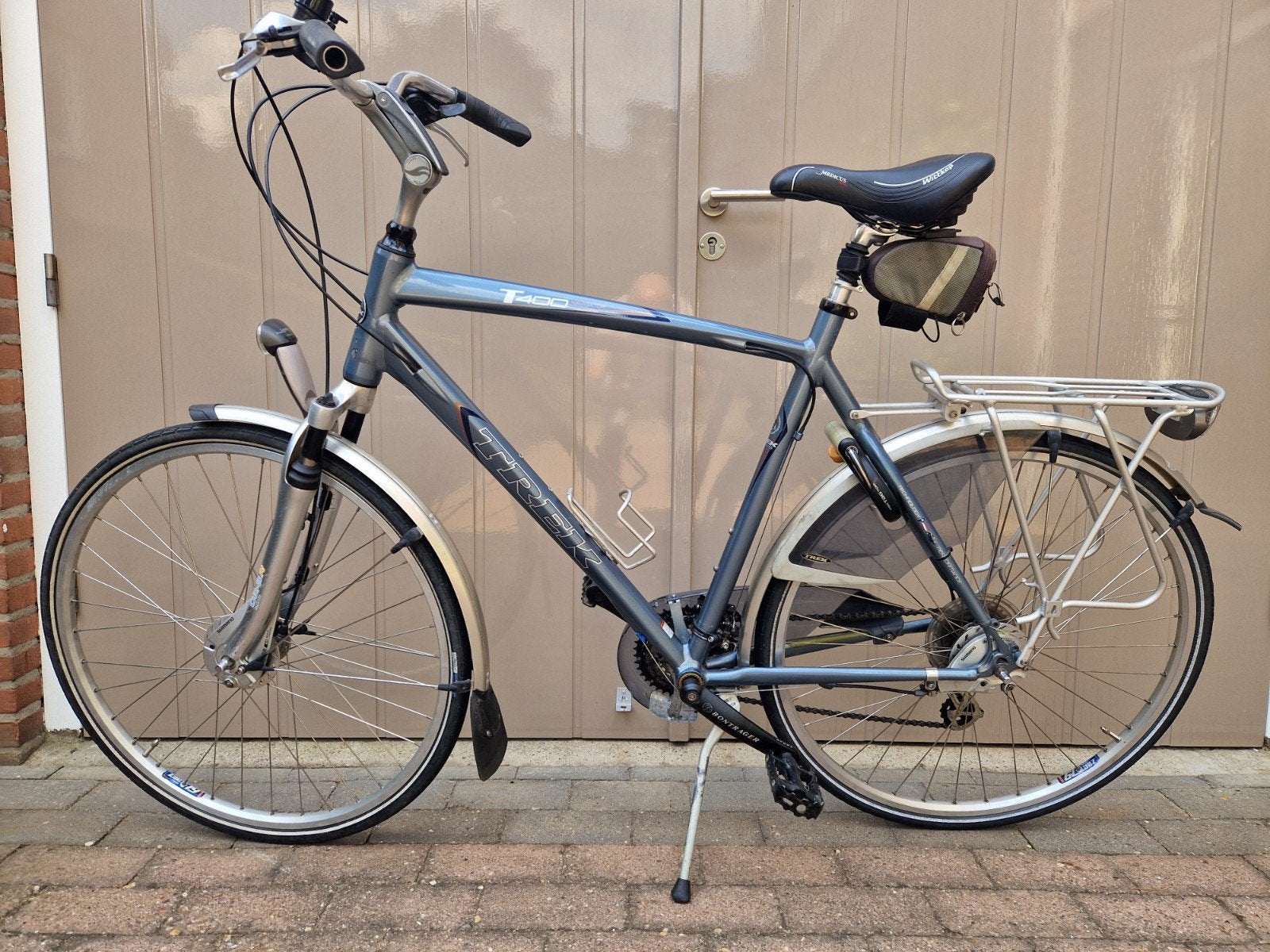 Trek T-400 Navigator Hybride Fiets - Framehoogte 60 cm, Overige merken, Gebruikt, Versnellingen, Ophalen of Verzenden