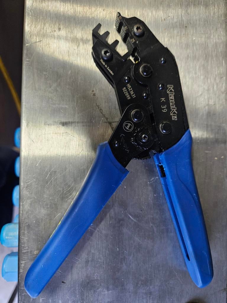 Klauke k39 krimptang, Doe-het-zelf en Verbouw, Gereedschap | Handgereedschap, Ophalen of Verzenden
