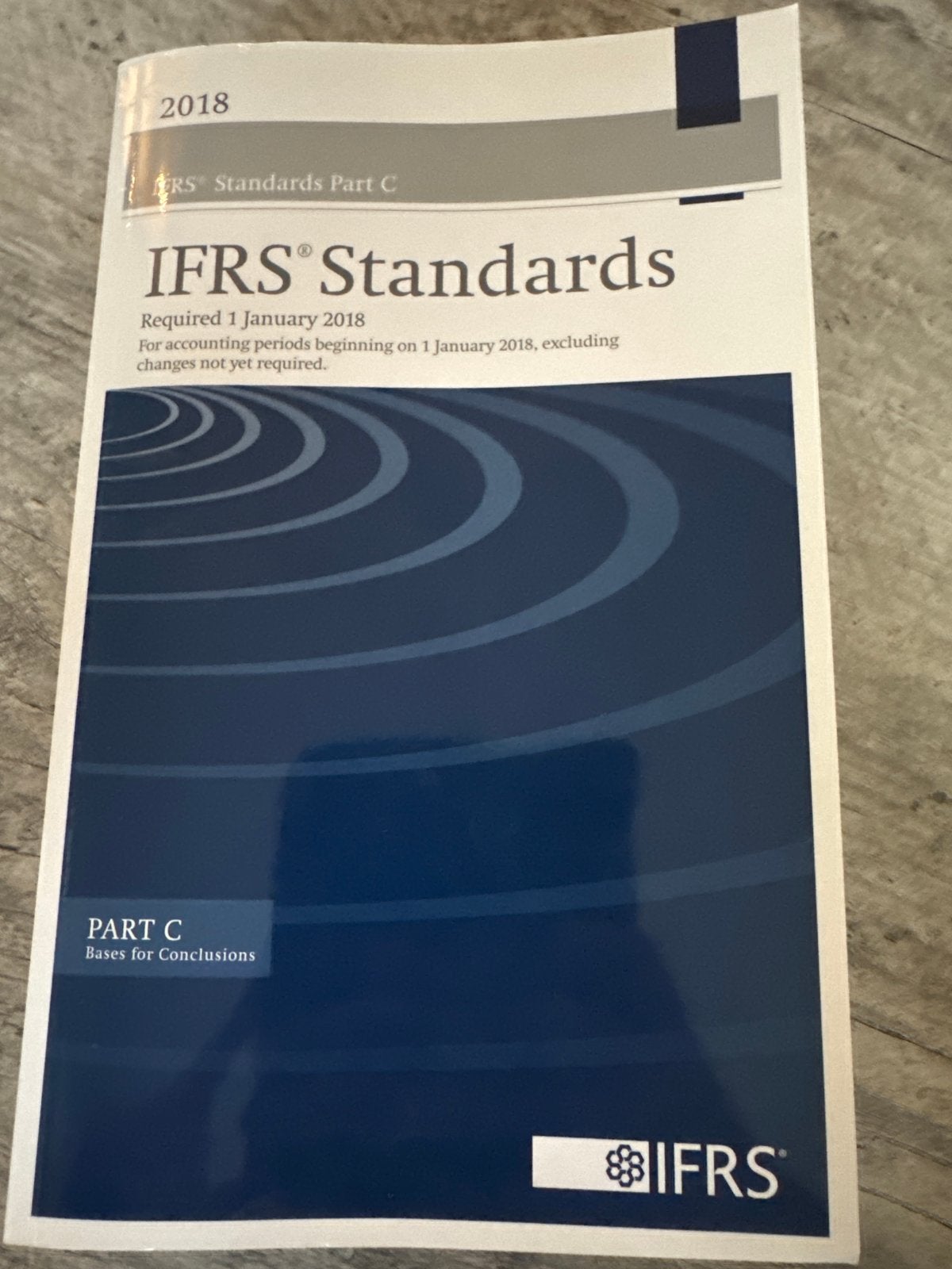 IFRS Standards 2018 Part C - Bases for Conclusions, Ophalen of Verzenden, Gamma, Zo goed als nieuw, HBO