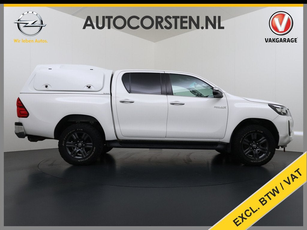 Toyota Hilux 2.4 D-4D 4WD Automaat Double Cab Prof. Lier Can, Auto's, Stof, Gebruikt, 4 cilinders, 150 pk