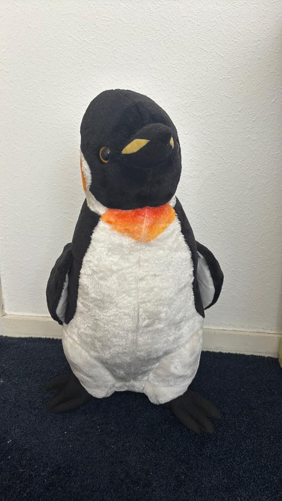 Pinguïn knuffel, Kinderen en Baby's, Speelgoed | Knuffels en Pluche, Ophalen of Verzenden, Zo goed als nieuw, Overige typen