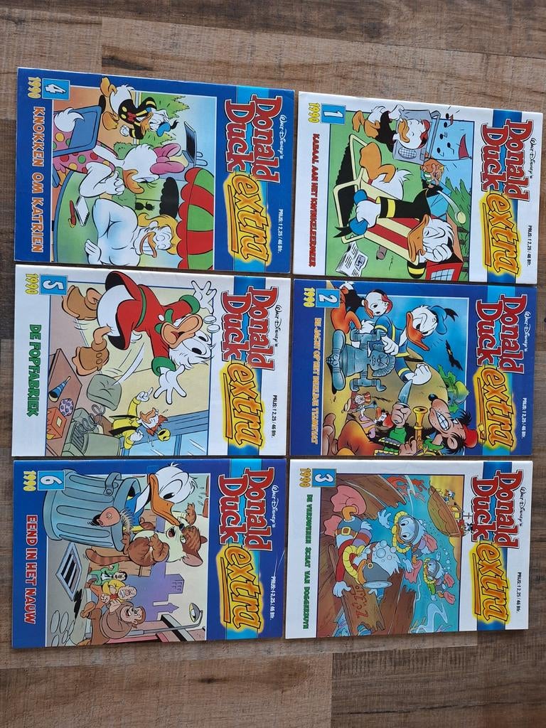 Donald duck extra 1990 compleet nieuwstaat, Complete serie of reeks, Ophalen of Verzenden, Zo goed als nieuw, Europa