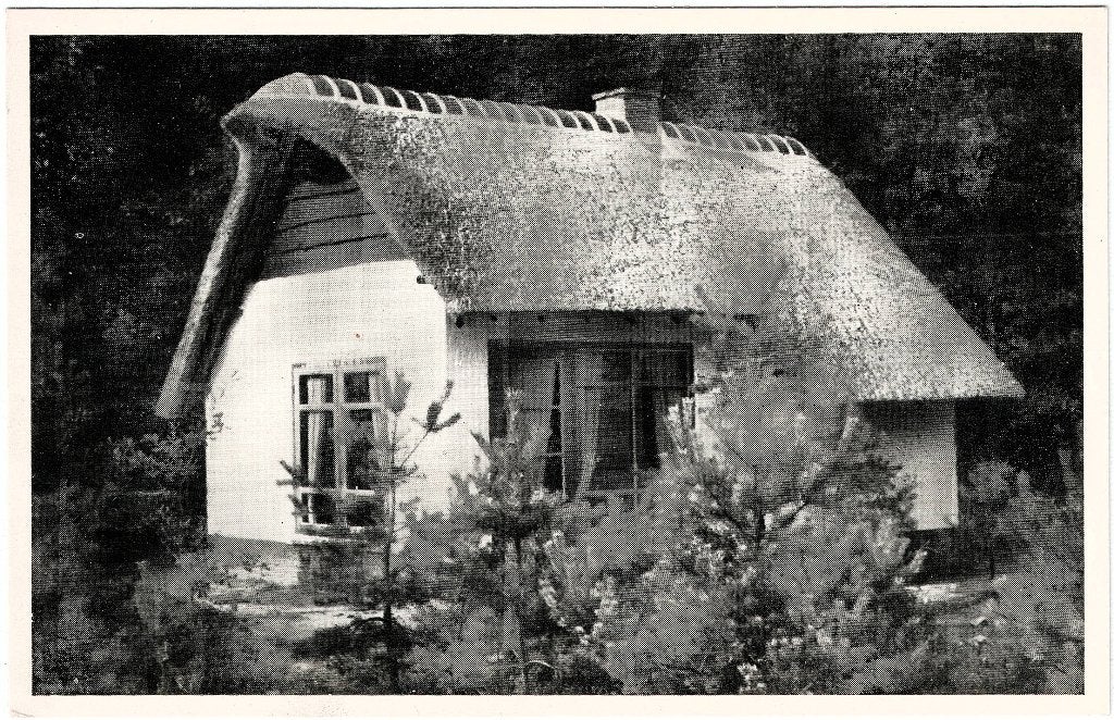 Oosterhout nb, vacantiecentrum katjeskelder gelopen, Verzamelen, Ansichtkaarten | Nederland, Verzenden, 1940 tot 1960, Gelopen
