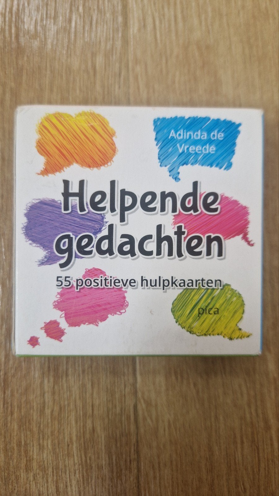 Adinda de Vreede - Helpende gedachten,  54 kaarten, Boeken, Ophalen of Verzenden, Zo goed als nieuw, Adinda de Vreede