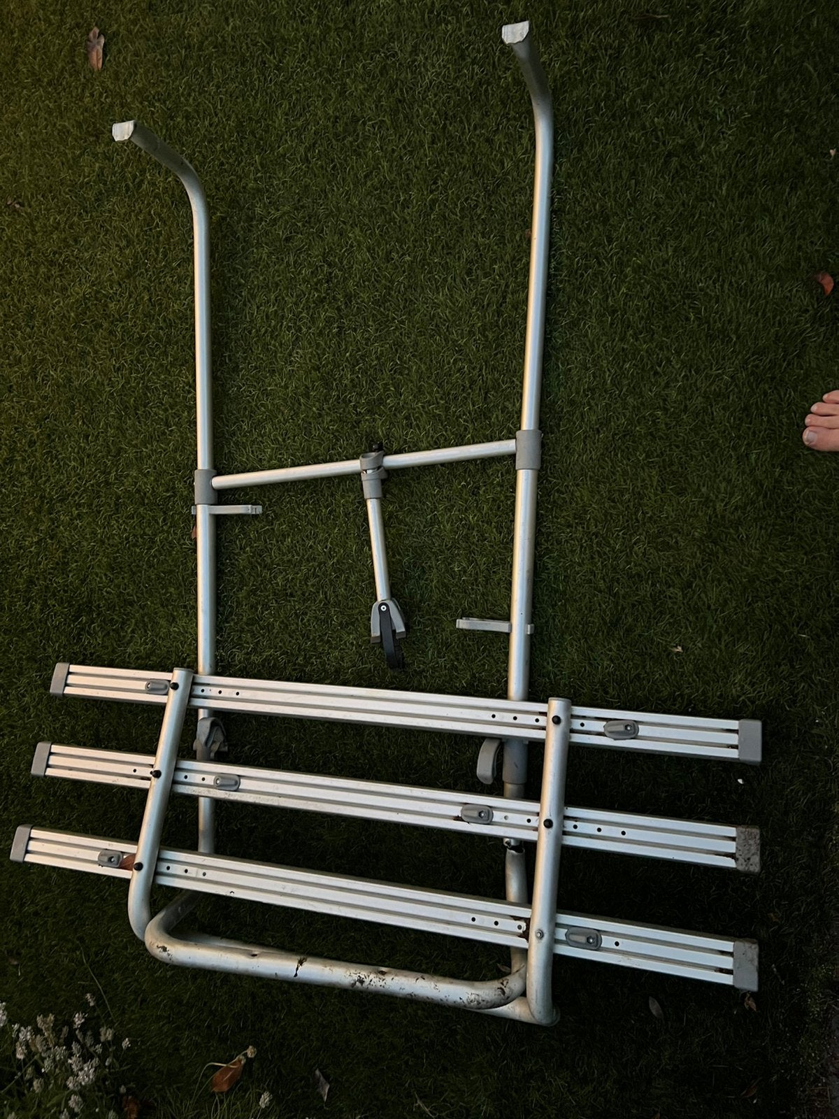 Fietsendrager hymer camper gezocht, Ophalen of Verzenden, Gebruikt, Achterklepdrager