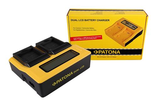 Dual LCD USB Ladegerat Rollei Actioncam 230 240 410 410B 420, Verzenden, Nieuw