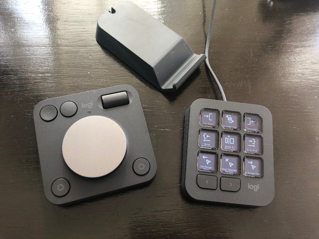Logitech MX Creative Console, Computers en Software, Logitech., Zo goed als nieuw, Qwerty, Bedraad