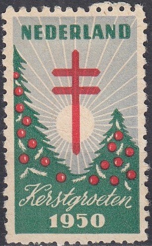 Nederland- 4.01.9- 1950- Tuberculosezegel, Ophalen of Verzenden, Na 1940, Postfris