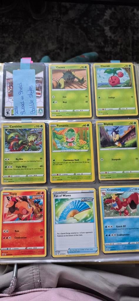 Pokémon Kaarten Verzameling - Sword & Shield Battle Styles, Verzenden, Zo goed als nieuw, Meerdere kaarten