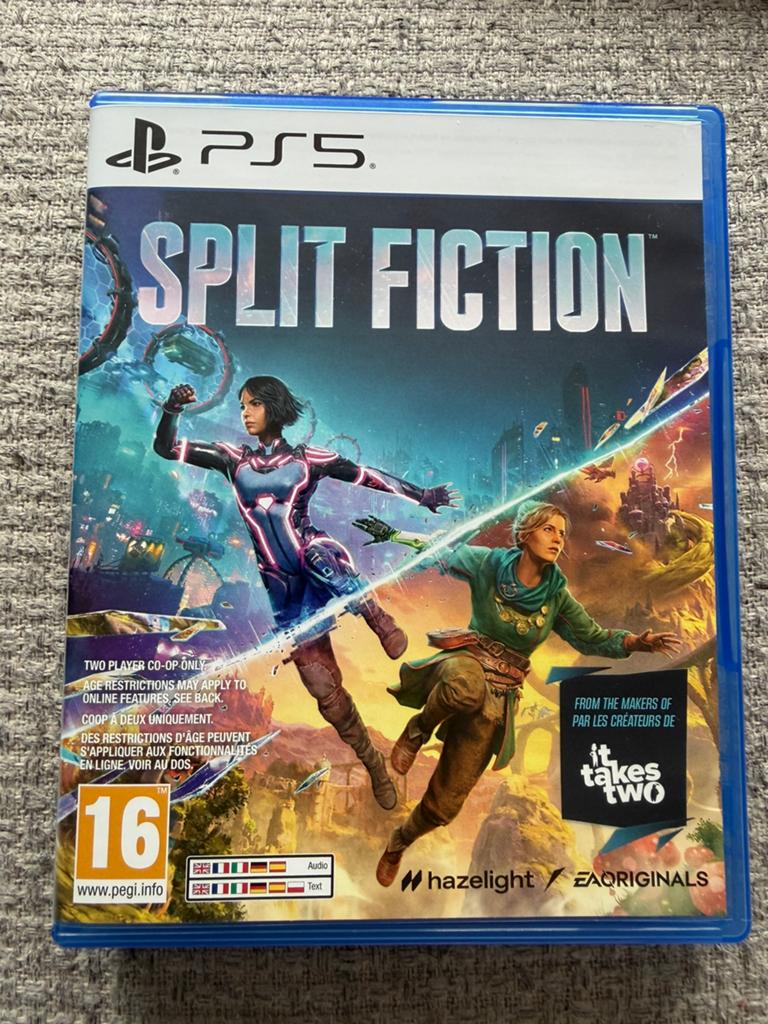 Split Fiction PS5 - Co-op Avontuur van It Takes Two Makers, Spelcomputers en Games, Games | Sony PlayStation 5, Zo goed als nieuw